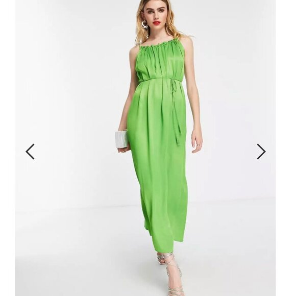 & Other Stories Dresses & Skirts - NWT & Other Stories volume maxi cami dress | Green | Size 4